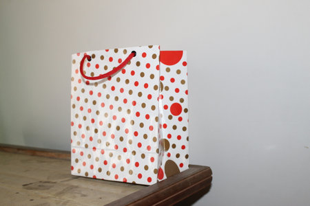 colorful paper shopping bags. Set of Colorful Empty Bags for Mockup. Composition of space for branding. close up view bagsの写真素材