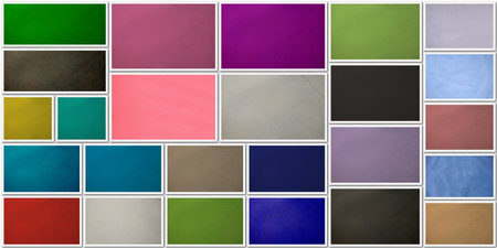 Polypropylene Fabric Colours. Beautiful Non Woven Fabric material Background.の写真素材