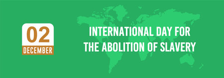 2 December International Day for the Abolition of Slaveryの写真素材
