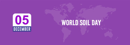 5 December World Soil Dayの写真素材