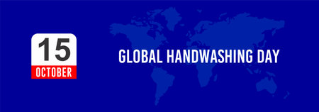 15 October Global Hand Washing Dayの写真素材