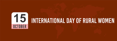 15 October International Day of Rural Womenの写真素材
