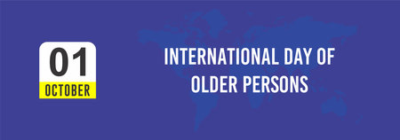 1 October International Day of Older Personsの写真素材