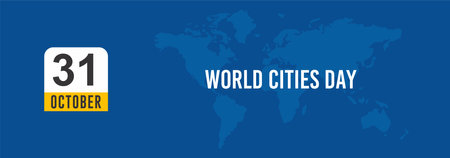 31 October World Cities Dayの写真素材