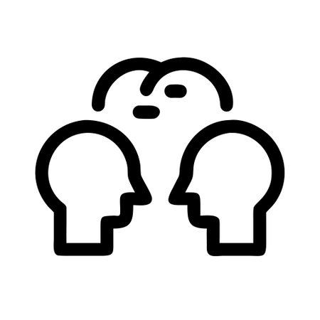 Headache Icon Vector. Outline Headache Sign. Isolated Contour Symbol Illustrationのイラスト素材