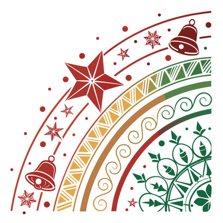 christmas card design, vector illustration eps10 graphic  backgroundのイラスト素材