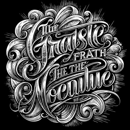 Vintage hand drawn lettering composition. Inspirational quote.のイラスト素材