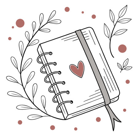 A minimalist vector illustration of a snowdrop flower blooming through the snow, symbolizing the coming of spring in February.のイラスト素材