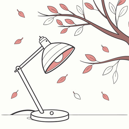 A stylish and minimal vector design of a calendar page showing the month of February, ideal for planning and seasonal projects.のイラスト素材