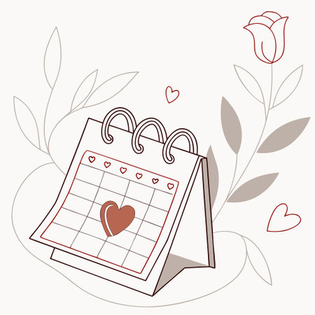 A soft and modern minimalist vector background with a pink and red gradient, ideal for February marketing and design.のイラスト素材