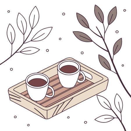 Intricate geometric snowflake design forming a mandala pattern, suitable for winter branding.のイラスト素材