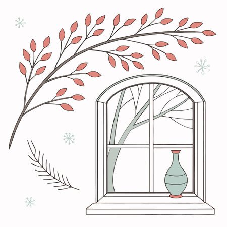 Vector illustration of a steaming mug of hot chocolate, ideal for cozy February winter concepts.のイラスト素材