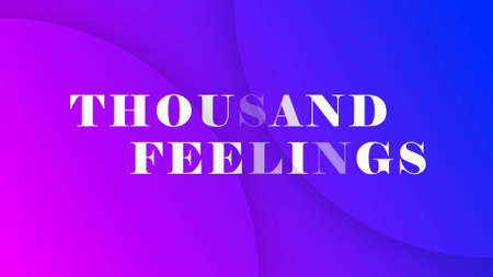 Inspirational concept of Love and Feelings , text animation with stylish font, Love message, 3D...
