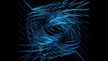 Abstract, Business presentation Background, Abstract circular motion and illusion in dynamic...