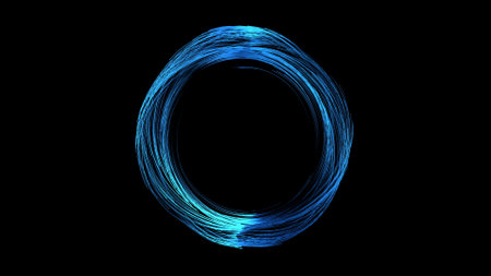 Abstract, Business presentation Background, Abstract circular motion and illusion in dynamic shape.Abstract background, 4k High quality, 3D renderの写真素材