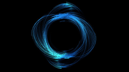 Abstract, Business presentation Background, Abstract circular motion and illusion in dynamic...