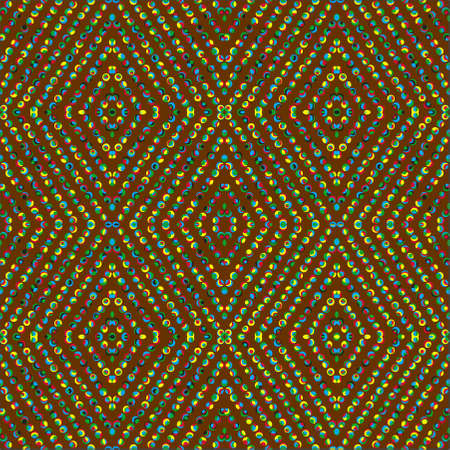 abstract colorful dot patternのイラスト素材