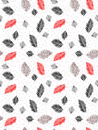 leaf patternのイラスト素材