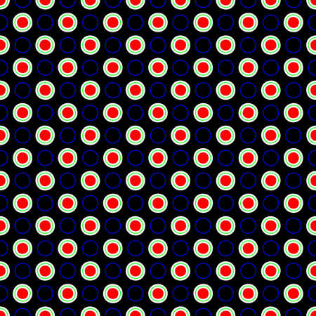 Red and black geometrical patternのイラスト素材