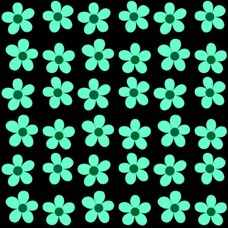 seamless flower patternのイラスト素材