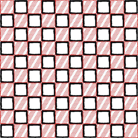 abstract geometrical patternのイラスト素材
