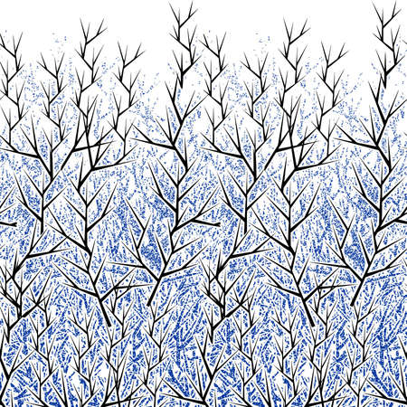 Fall leaf border backgroundのイラスト素材