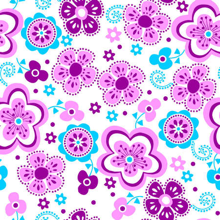 Elegant floral pattern.のイラスト素材