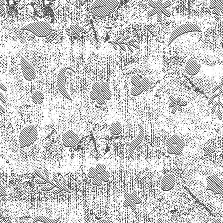 ornamental floral patternの写真素材