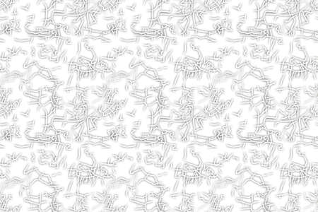 Abstract small splash grunge background, Black geometrical ornamental pattern with white backgroundの写真素材