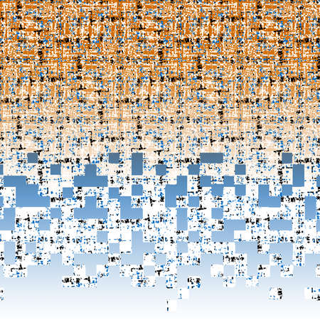 Abstract scattered flower white background.