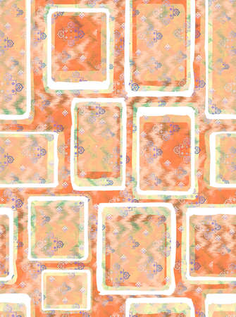 Elagance mix object pattern with color backgound.