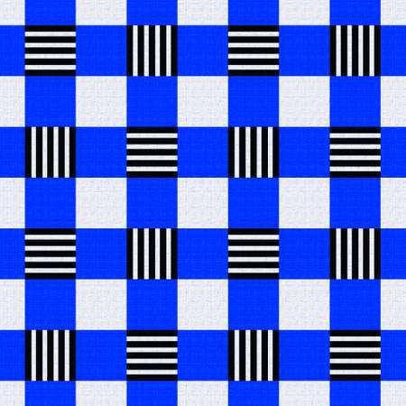 Abstract mix geometrical pattern with color backgound.