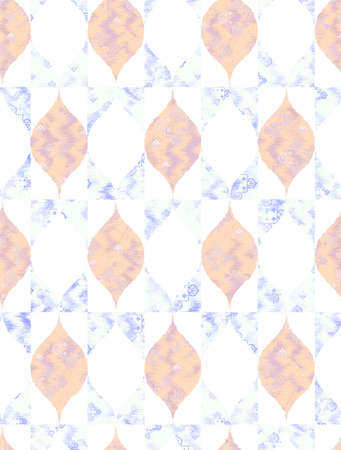Elegance mix object pattern with color background.の写真素材