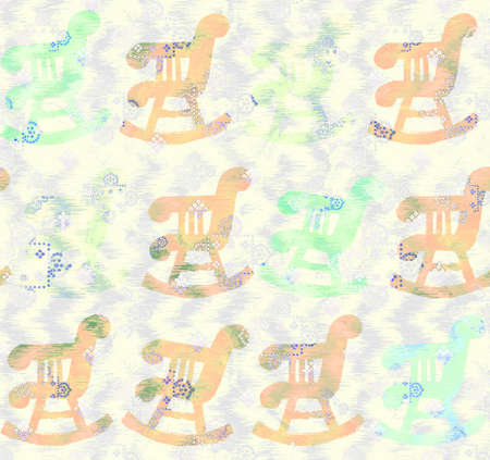 Elegance mix object pattern with color background.の写真素材