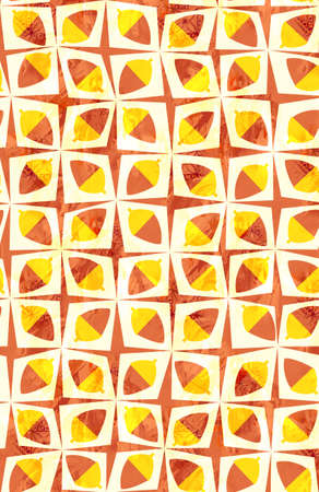 Elegance mix object pattern with color background.