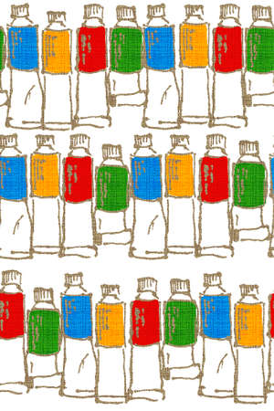 Elegance mix object pattern with color background.の写真素材