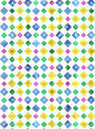 Abstract mix geometrical pattern with color background.