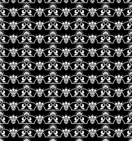 Abstract seamless pattern with abstract geometric style. Repeating sample figure and line. For fashion interiors design, wallpaper, textile industryの写真素材