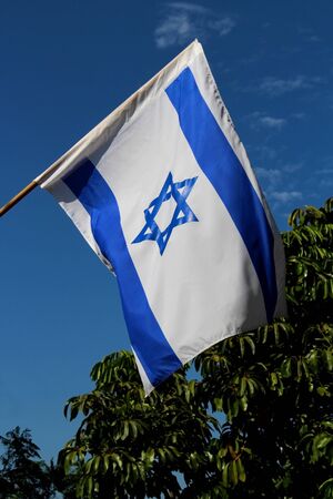 Flag of Israelの写真素材