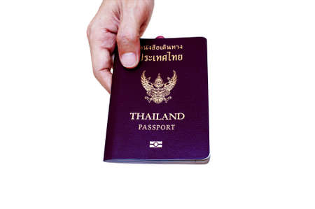 Thai passportの写真素材
