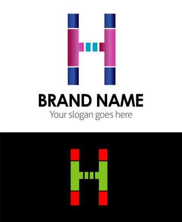 Letter Hのイラスト素材