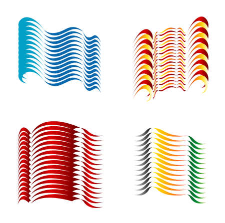 Building Icons icon Set. Vector illustrationのイラスト素材