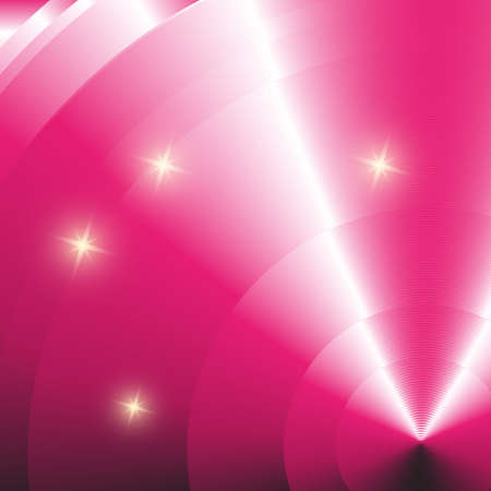 Abstract star pink Vector light effect Backgroundのイラスト素材