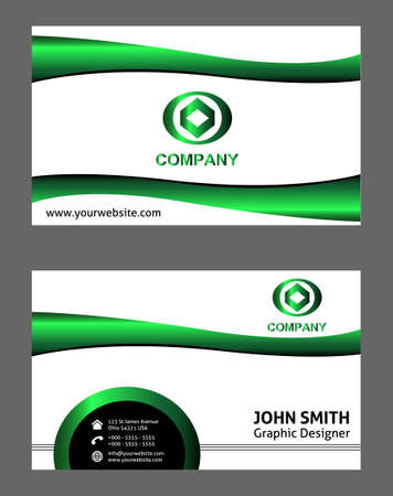 Creative business cardのイラスト素材