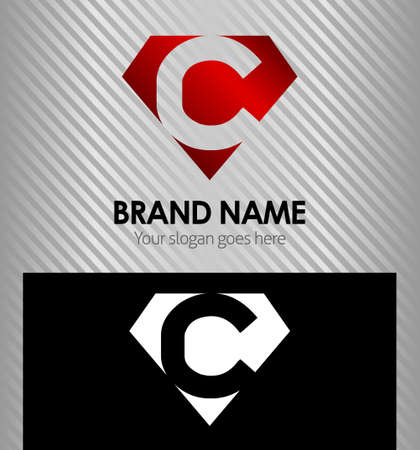 Letter C logo icon design template elementsのイラスト素材