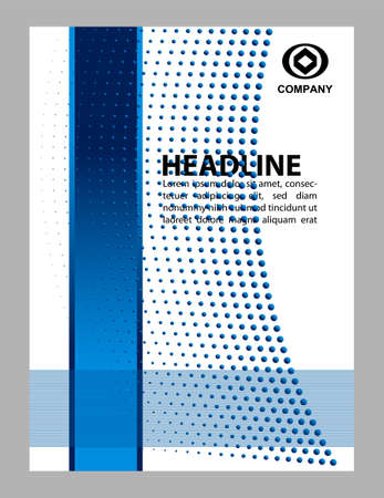 Flyer designのイラスト素材