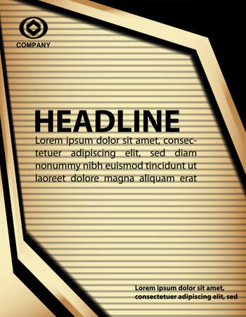 Flyer for businessのイラスト素材