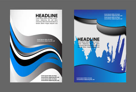 Flyer Templateのイラスト素材