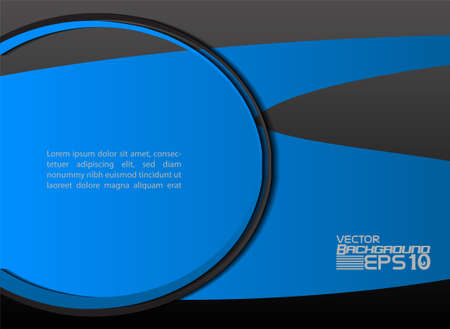 Wave background curve line on space shadow overlap and dimension modern texture pattern for text and message website designのイラスト素材