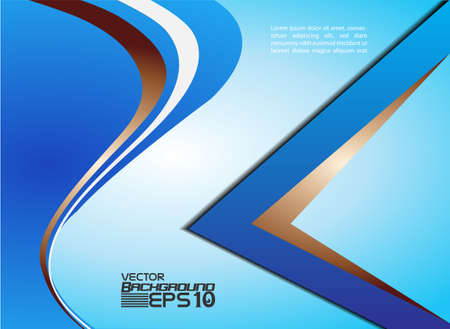 abstract background with blue waveのイラスト素材